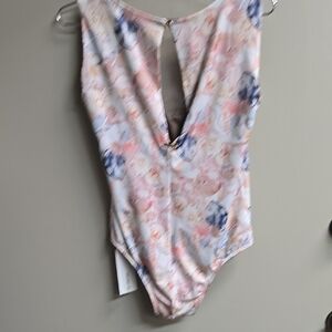 Floral Print Women's Bodysuit